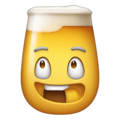 Une grouille qui fait boit de la bière  sticker