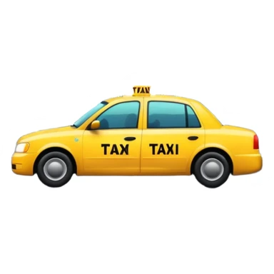 City Rain Scenes, Taxi reflection + puddle. sticker