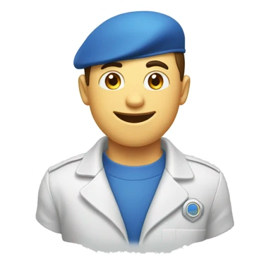 Certifié pastilles bleu  sticker