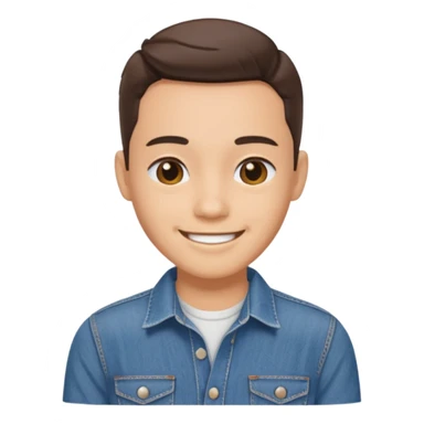 kiko saludando con camisa completa sticker