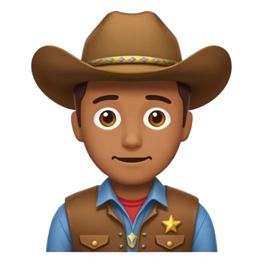 Slack emoji cowboy developer going crazy with deploy to master sticker