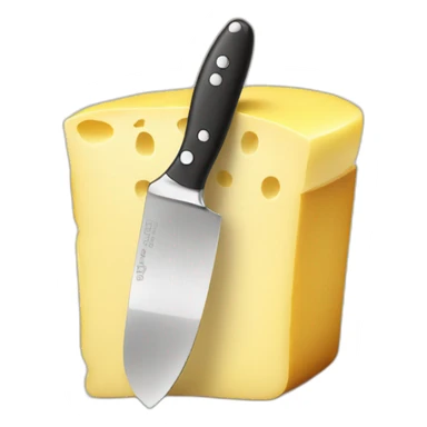 butter on the knife sticker