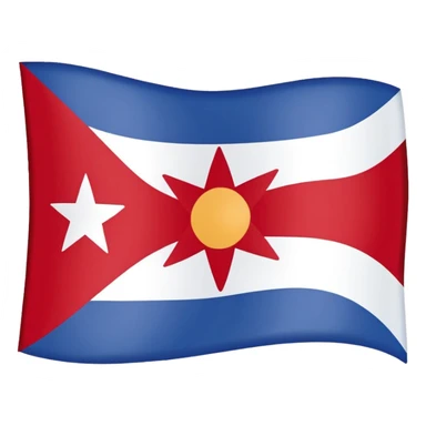 Native American Cherokee flag sticker