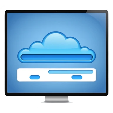 digital project, computer screen, progress bar sticker