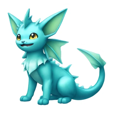 Vaporeon full body sticker