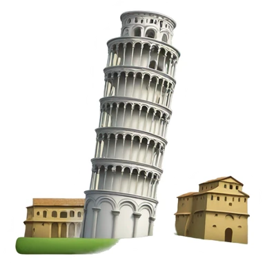 Leaning tower of Pisa sticker