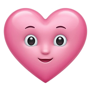 Pink hot emoji cute sticker