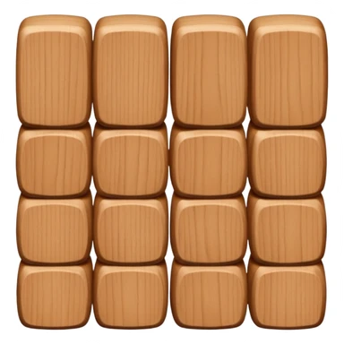 Wooden blocks  sticker