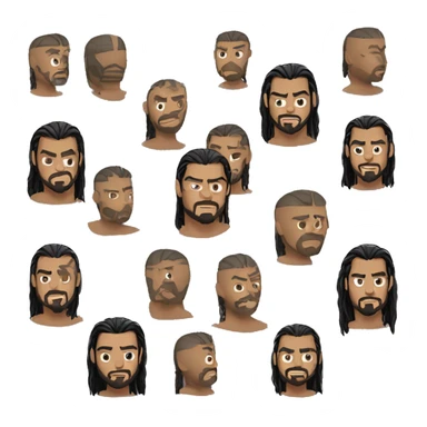 roman reigns hype tribal sticker