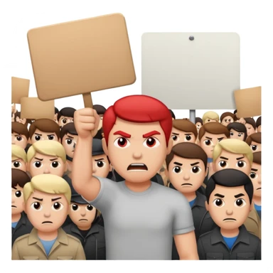 revolution, mass protests, violence, picket movement sticker