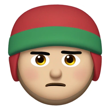 cartman from south park snowboarding sticker