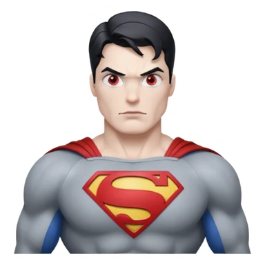 bizarro superman sticker