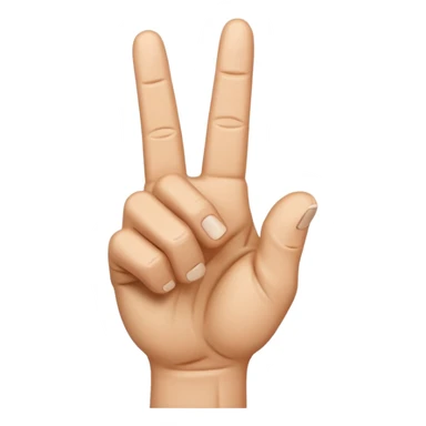 Orta parmak çeken emoji sticker