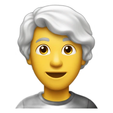 Signe jul rappeur en emoji iPhone  sticker