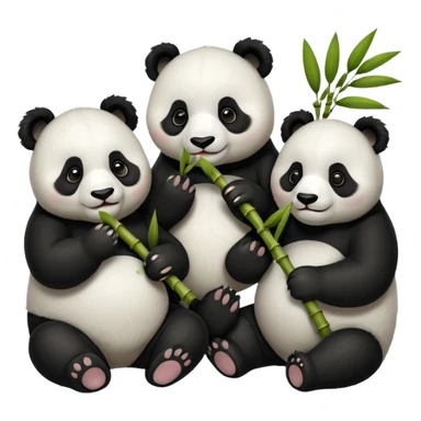 famille d'animaux chinois sticker