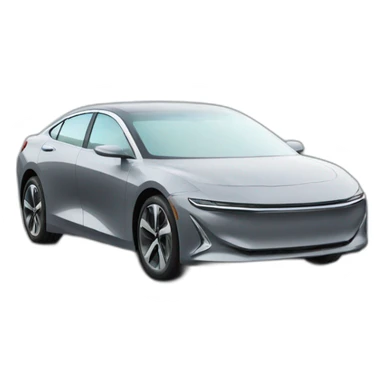 future sedan car of 2030 without logo sticker