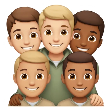 Three brothers sticker