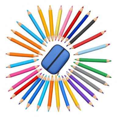 school supplies sticker