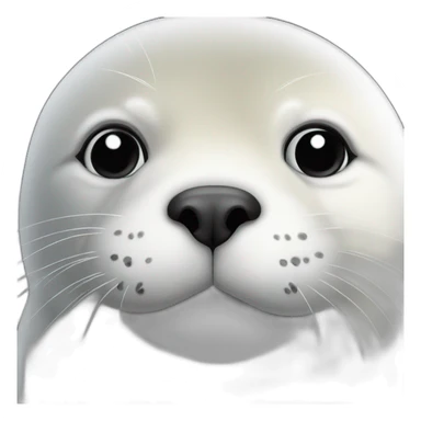 awkward double chin seal sticker