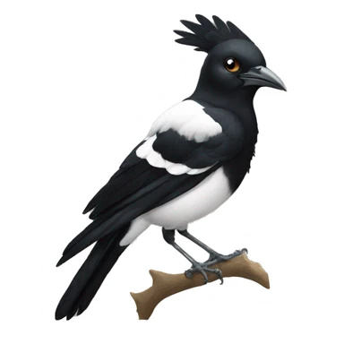Magpie sticker