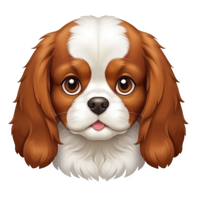 cavalier king charles spaniel dog sticker