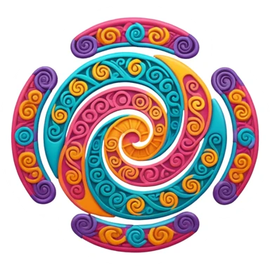 mayan ohm music sticker