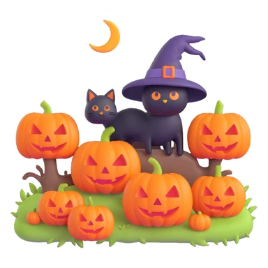 halloween hunt sticker