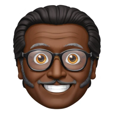 Rajinikanth baasha black cooling glass mass sticker