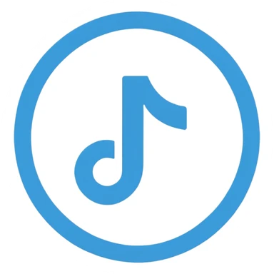 Créame un emoji que sea el logotipo de  verificacion de tiktok sticker