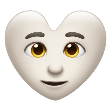 I miss you heart sticker