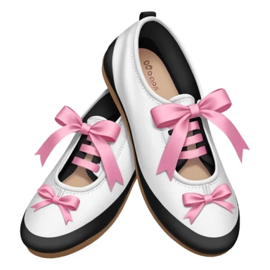 Ballet sneaker flats  sticker