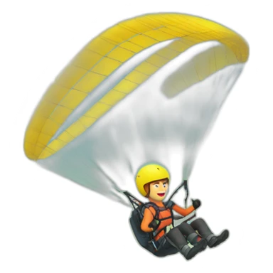 parapente sticker
