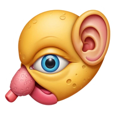 1.6 Sensory Organs 👂 👁️ 👅 sticker