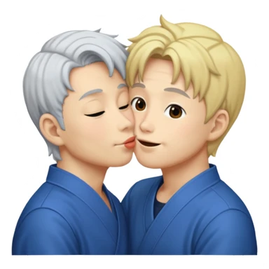 satoru gojo making out kissing with suguru geto sticker