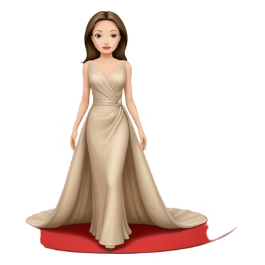 angelina jolie on red carpet sticker