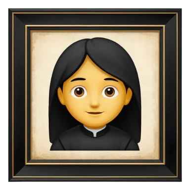 Old painting in the auction sticker