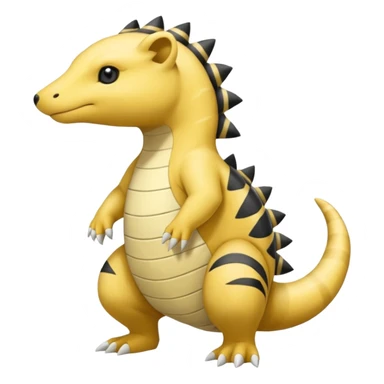 Salandit-Ampharos-Helioptile-Amaura-Samdshrew-fusion sticker