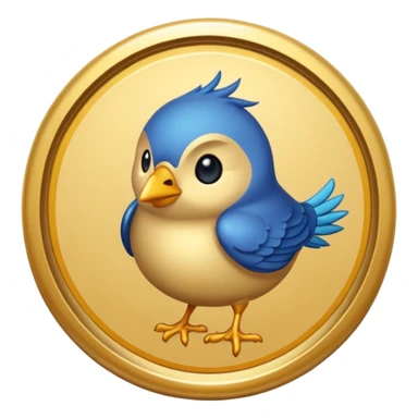 circular achievement style badge for early bird sticker