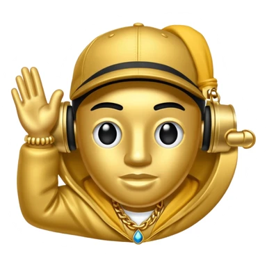 Le signe du rappeur marseillais Jul  sticker