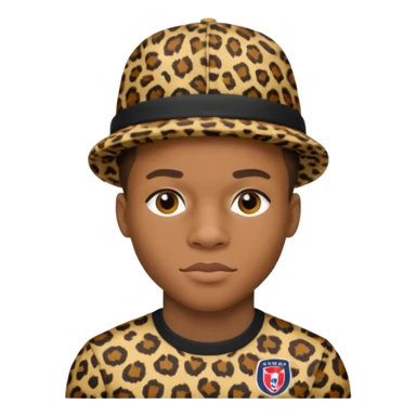 Kylian Mbappé général Mobutu sticker