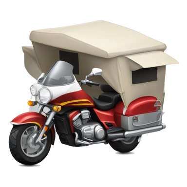 Caravan-motortrike sticker