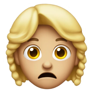 Someone that is scared sticker