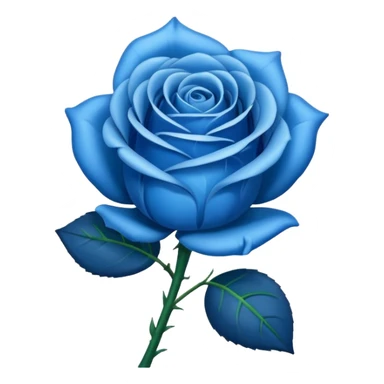 rosa azul emoji sticker