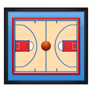 basketball stadium field (#00A3E0) and red (#F9423A) sticker