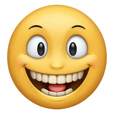 black emoji face smiling with gold teeth sticker