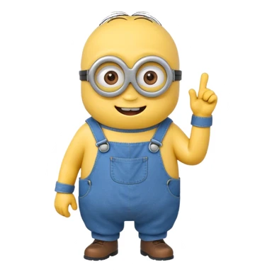 Cute cartoon Minions  sticker