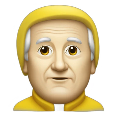 John Paul II as a yellow submarine sticker