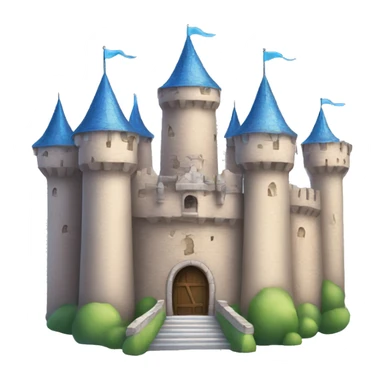 Princess castle sticker