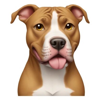 pitbull dog  sticker