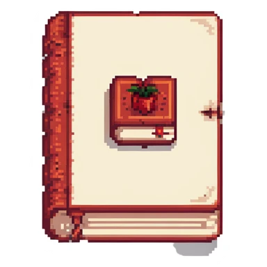 red cursed book sticker